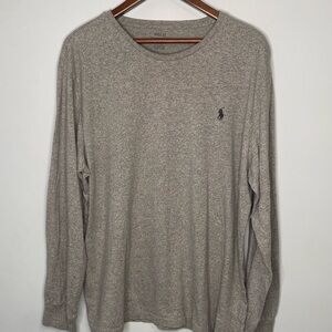 Polo Ralph Lauren Men's XL Crewneck Long Sleeve Gray Shirt